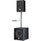 JBL SS3-BK стойка соединительная саб/сателлит для JRX, MRX и PRX. Диаметр 35мм, высота 1.4м - фото 10355