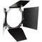 Hensel 7" (18 см) barndoor with filter holder 35044 - фото 103682