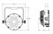 Involight LEDPAR1842W - всепогодный LED прожектор, мультичип18 шт. по 4 Вт (2х2 Вт белый тепл+хол.) - фото 114567