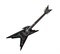 Dean RZR CG - электрогитара типа "стелс",24 3/4,HH,2V+1T, Floyd Rose,кейс, графика Cemetery Gates - фото 115803