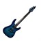 Dean C450 FM TBL - электрогитара, тип «Ibanez»,24 лада 25 1/2, HH актив,1V+1T,цвет прозр. синий - фото 115903