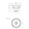 EIGHTEEN SOUND 8CX650/8 - 8" динамик коакс., 400 Вт НЧ + 140 Вт ВЧ, 8 Ом, 91/106 дБ, 60...4700 Г - фото 117861