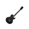 Dean TB DLX TBKS Thoroughbred Deluxe - электрогитара серия Thoroughbred,, цвет прозрачный чёрный - фото 121331