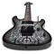 DEAN C450F CUSTOM FLOYD - электрогитара, серия Custom, 24 лада, Floyd Rose, HH, графика Graphyte - фото 121347