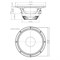 EIGHTEEN SOUND 12ND830/8 - 12'' динамик СЧ, неодим, 8 Ом, 450 Вт AES, 99 дБ, 53...5000 Гц - фото 122579