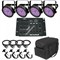 CHAUVET Slim Pack 56 комплект из 4шт. Slim Par 56, 1 пульт Obey 3, 1 сумка-CHS-SP4, 4 кабелей-DMX3P10FT - фото 12258
