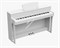 YAMAHA CLP-635WH - клавинова 88кл.,клавиатура GH3X/256 полиф./36тембров/2х30вт/USB,цвет-белый - фото 129505