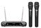 Xline MD-2300 Радиосистема двухканальная c двумя ручными передатчиками, фикс. частоты VHF 200-290 мГ - фото 141052
