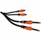 BESPECO SLY2JR180 Кабель готовый серии "SILOS", 2 х JACK mono 6.3мм - 2 x RCA male, длина 1.8м - фото 141919