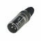 BESPECO XLR3MX Разъем XLR-M кабельный никель 3pin (упаковка  50 шт.) - фото 142013