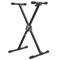 BESPECO KS12 Стойка для клавишных, материал: сталь, цвет: чёрный (коробка 4шт) - фото 142069