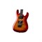 DEAN C350F TAB - электрогитара, серия Custom, 24 лада, 25 1/2, HH, 1V+1T, Floyd Rose, цвет янтарный - фото 145982