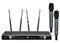 VOLTA US-102 (600-636MHZ)  Микрофонная 100-канальная радиосистема с двумя ручными динамическими микрофонами UHF диапазона (600-636 мГц). PLL-synthes, LCD-дисплей, True Diversity, 1 U 19" рэк. размер приемника: 480X145X45MM - фото 149550