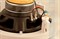 Встраиваемая потолочная двухполосная акустическая система, 60W / 16ohm, фильтр 2-го порядка, круглая, белая - фото 155147