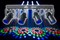CHAUVET-DJ 4 Play2 комплект из 4 светодиодных эффектов `лунный цветок` на Т-образной перекладине - фото 155774