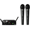 AKG WMS40 Mini2 Vocal Set BD US25A/C (537.500 & 539.300) вокальная радиосистема с 2-мя ручными передатчиками - фото 156051