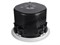 Пассивный потолочный сабвуфер 8", low-pass фильтр, 80W/40W/20W/10W-100V, 80W(RMS)/160W(max), белый - фото 156573