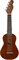 FENDER VENICE SOPRANO UKE, NAT WN укулеле сопрано, цвет натуральный - фото 159885