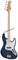 FENDER HYBRID JAZZ BASS MN INDIGO 4-струнная бас-гитара, цвет индиго, в комплекте чехол - фото 160006