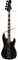 FENDER DUFF MCKAGEN DLX P BASS RW BLK 4-струнная бас-гитара, цвет черный, в комплекте чехол - фото 160037