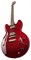 GIBSON 2019 ES-335 STUDIO WINE RED полуакустическая электрогитара, цвет красный, в комплекте кейс - фото 160151