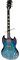 GIBSON SG MODERN BLUEBERRY FADE электрогитара, цвет синий, в комплекте кейс - фото 160165