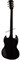GIBSON SG MODERN TRANS BLACK FADE электрогитара, цвет черный, в комплекте кейс - фото 160175