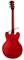 GIBSON 2019 ES-335 SATIN FADED CHERRY полуакустическая электрогитара, цвет вишневый, в комплекте кейс - фото 160187