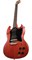GIBSON SG Tribute Vintage Cherry Satin электрогитара, цвет вишневый, в комплекте кожаный чехол - фото 160513