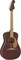 FENDER Malibu Player Burgundy Satin WN электроакустическая гитара, цвет бордовый - фото 160943