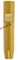 SHURE WA723-GLD корпус для передатчика GLX-D2/SM58/BETA58, цвет золотой - фото 161221