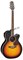 TAKAMINE G70 SERIES GN71CE-BSB электроакустическая гитара типа NEX CUTAWAY, цвет санберст, верхняя дека массив ели, нижняя дека - фото 161305