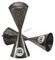 MEINL CONE CONE-STACK набор из двух шейкеров, стальной сплав, цвет чёрный - фото 162720