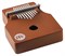 MEINL KA9P-AB PICKUP KALIMBA MEDIUM электроакустическая калимба, цвет коричневый, размер средний - фото 162726