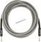 FENDER FENDER 15' INST CABLE WHT TWD инструментальный кабель, белый твид, 15' (4,6 м) - фото 162923