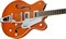 GRETSCH G5422T-AMBR-MFFSR DC AMBR STAI полуакустическая электрогитара, цвет оранжевый - фото 163168