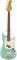 FENDER VINTERA '60S MUSTANG BASS®, PAU FERRO FINGERBOARD, SEA FOAM GREEN 4-струнная бас-гитара, цвет зелёный, в комплекте чехол - фото 163291