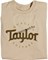 TAYLOR 16514 Two-Color Logo T, Sand-S Футболка, цвет песочный, размер S - фото 164282