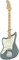 FENDER AM PRO JZMSTR MN SNG LH электрогитара (левосторонняя модель), цвет серый, кейс в комплекте - фото 164601