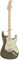 FENDER AM ELITE STRAT MN SATIN JPM электрогитара, цвет зеленый металлик, в комплекте кейс - фото 164644