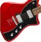 FENDER METEORA HH PF CAR электрогитара, цвет красный, в комплекте чехол - фото 164689