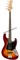 Fender American Original '60s Flame Ash Jazz Bass, Ebony Fingerboard, Plasma Red Burst, 4-струнная бас-гитара, цвет санберст - фото 164726