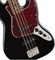 FENDER SQUIER SQ CV 60s JAZZ BASS LRL BLK 4-струнная бас-гитара, цвет черный - фото 164882