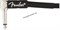FENDER FENDER 25' ANG INST CBL BLK инструментальный кабель, черный, 25' (7,62 м) - фото 164984