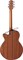 TAKAMINE GX18CE NS электроакустическая гитара, в комплекте кейс - фото 165505