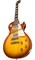 GIBSON CUSTOM SHOP 1958 Les Paul Standard Reissue VOS Iced Tea Burst электрогитара, цвет санберст, в комплекте кейс - фото 165811