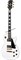 GIBSON Les Paul Custom w/ Ebony Fingerboard Gloss Alpine White электрогитара, цвет белый, в комплекте кейс - фото 165823