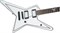 JACKSON GUS G STAR - STN BLK W/WHT PIN Электрогитара, серия Artist Signature - Gus G. - фото 165974