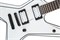 JACKSON GUS G STAR - STN BLK W/WHT PIN Электрогитара, серия Artist Signature - Gus G. - фото 165975
