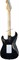 CHARVEL SS SC1 HH FR PF - BLK RELIC электрогитара, цвет чёрный - фото 166476